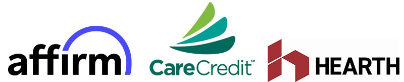 affirm, care credit, hearth
