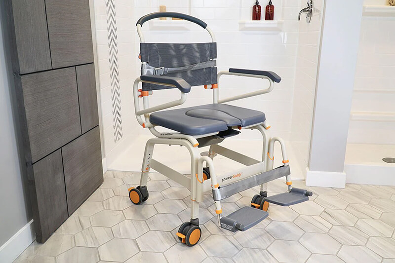accessible bathroom shower chair